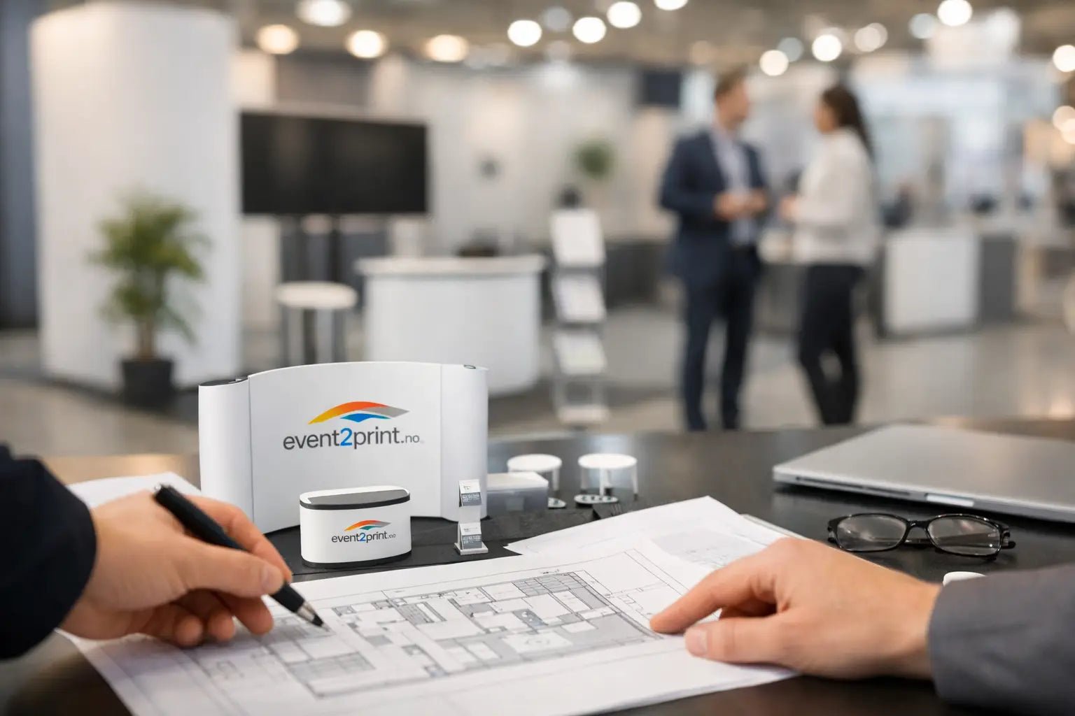 Guide til messestand planlegging som virker - event2print