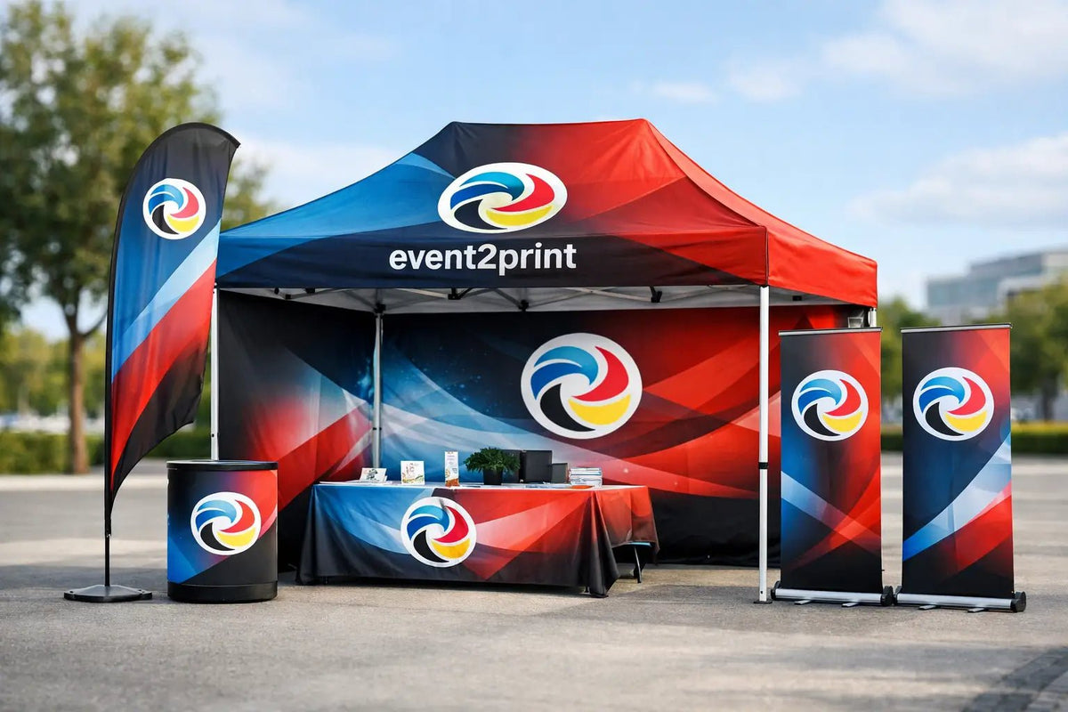 Guide til reklametelt med trykk - event2print