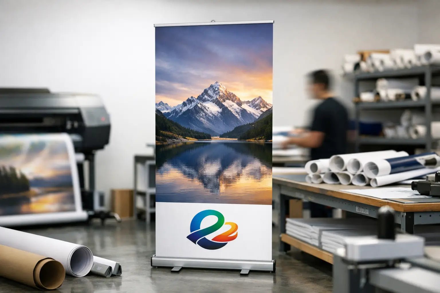Hvor raskt kan rollup leveres i praksis? - event2print