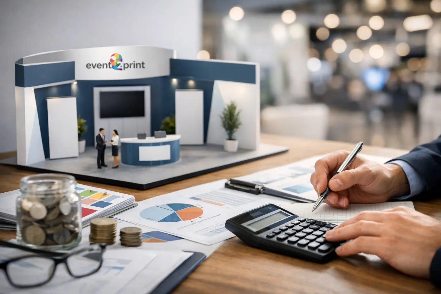 Hvordan planlegge messestand budsjett smart - event2print