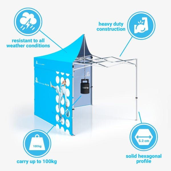 Ekspress PRO Pop-up telt 3x3m - event2print