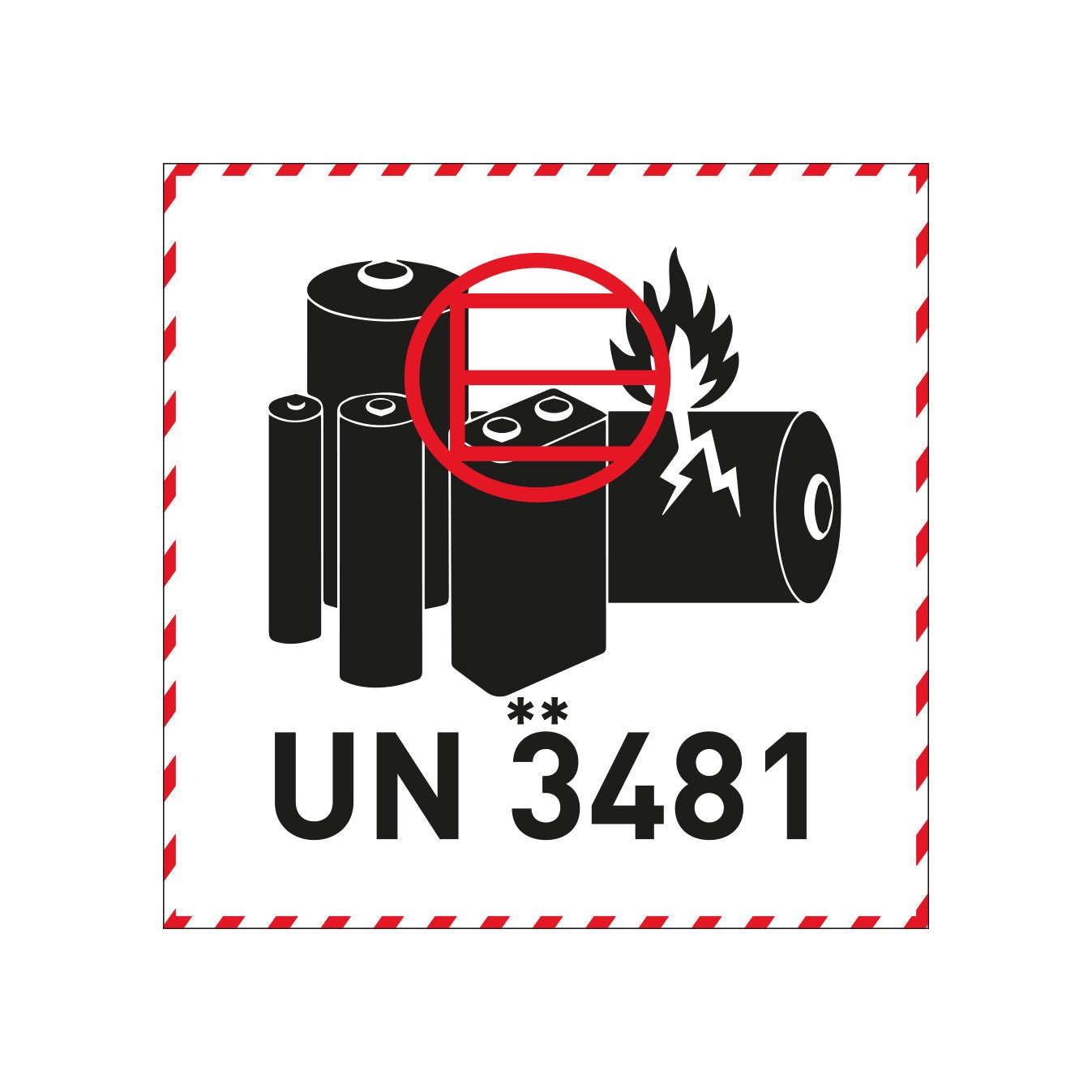 Faremerker 10x10cm - event2print