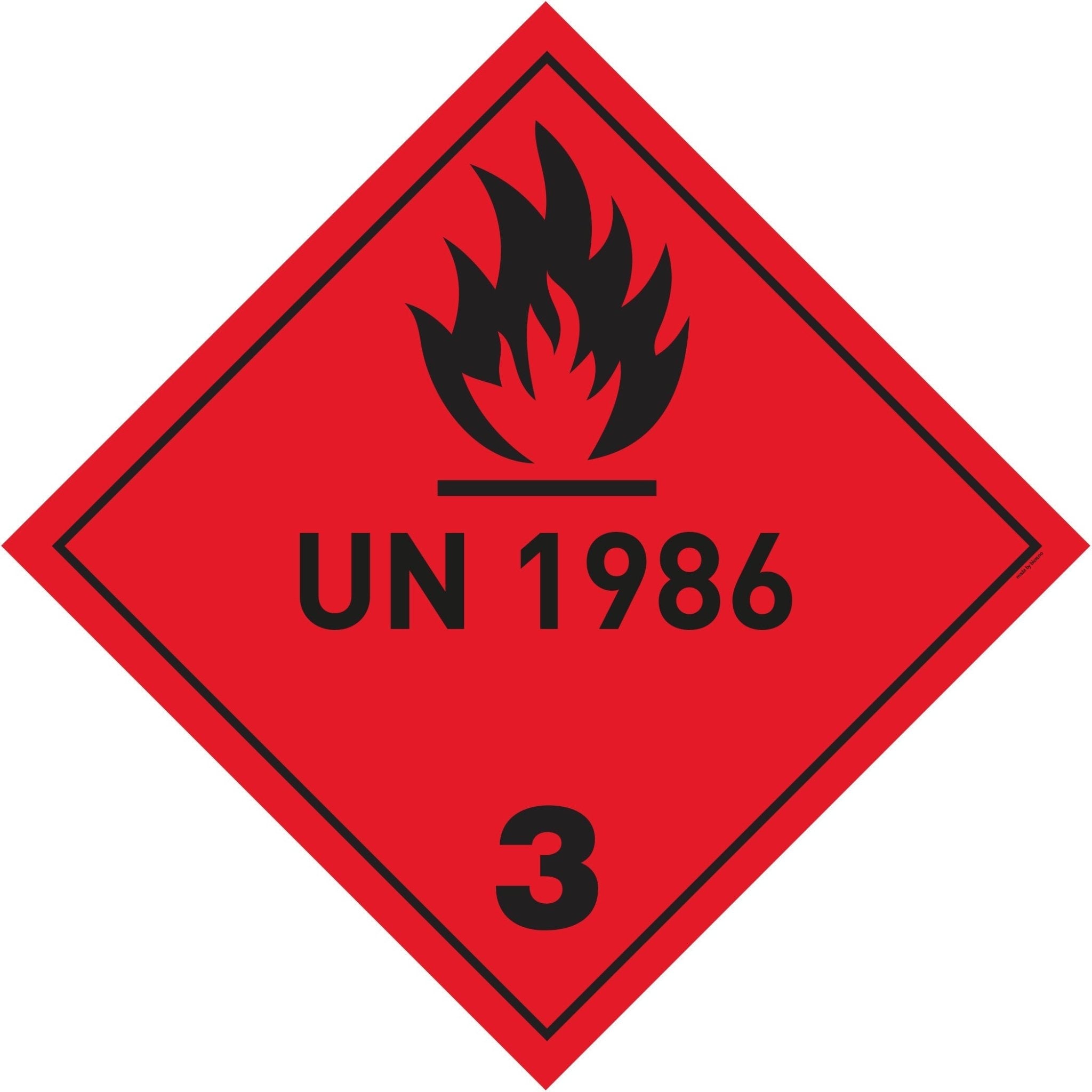 Faremerker 25x25cm - event2print