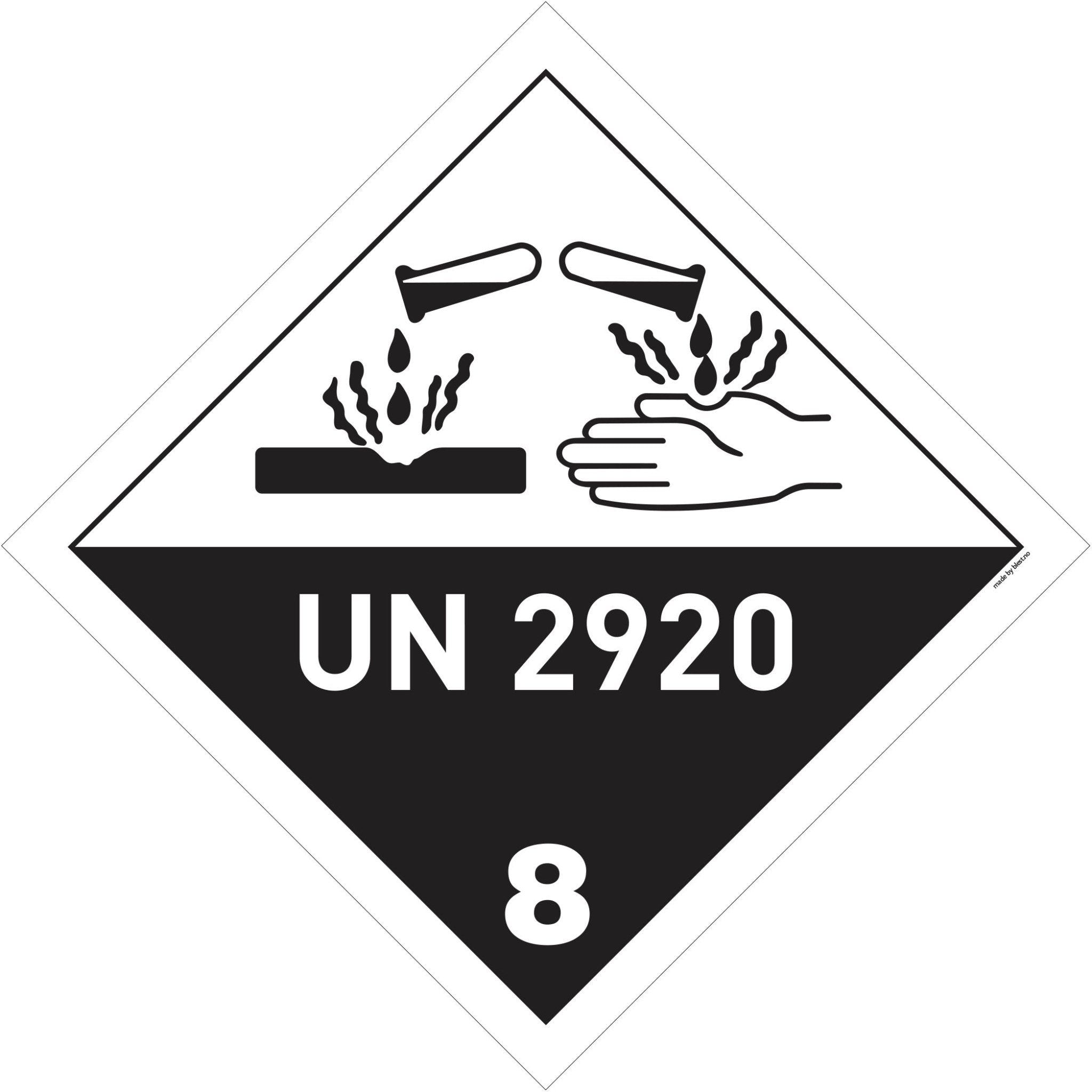 Faremerker 25x25cm - event2print