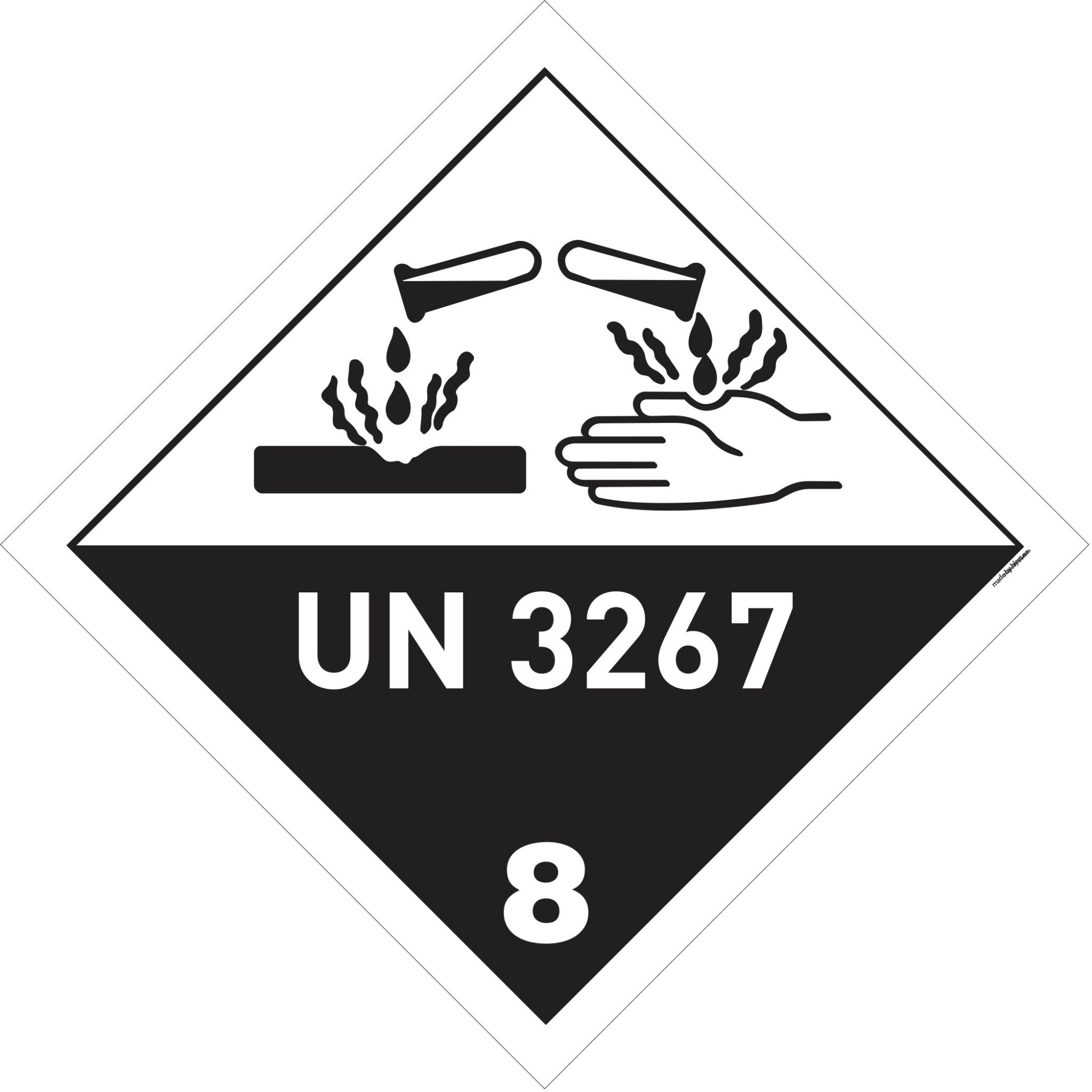 Faremerker 25x25cm - event2print