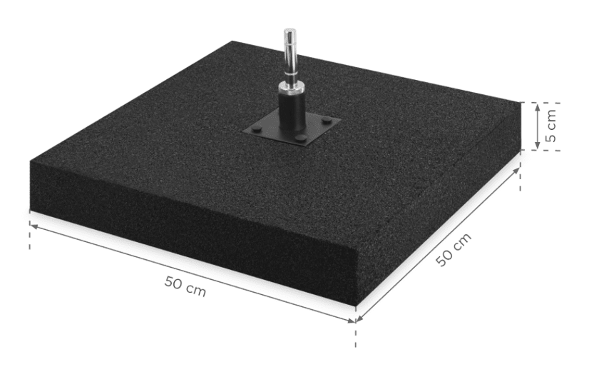 Føtter til Beach flagg - event2print
