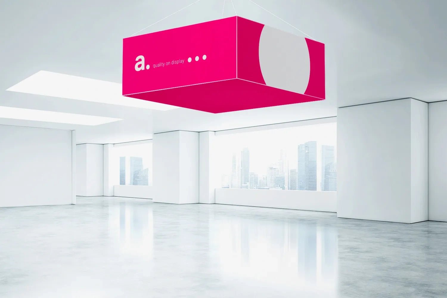 LED Reklameboks CTF LMD 140 hengende - event2print