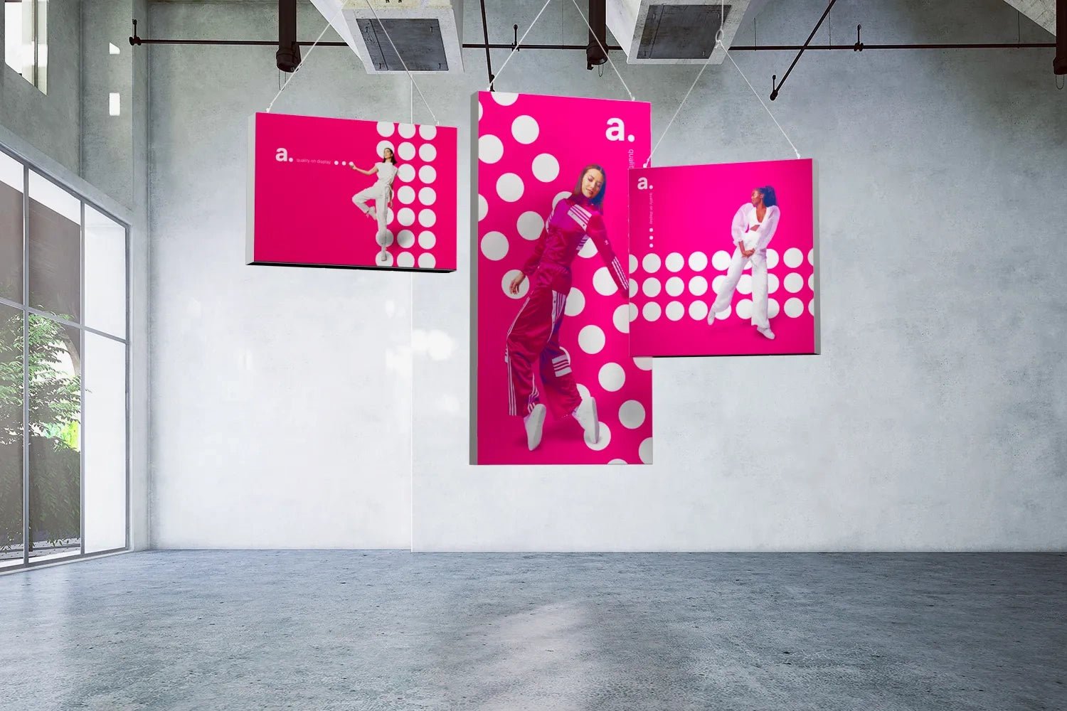 LED Reklameboks LMD 140 hengende - event2print