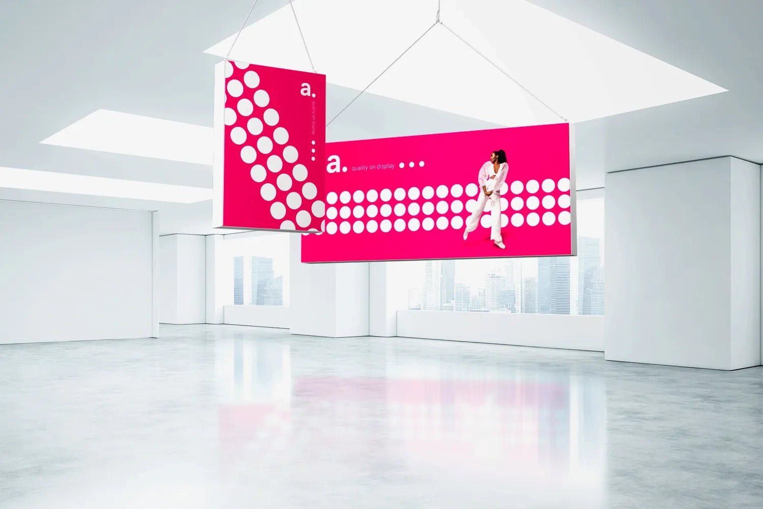 LED Reklameboks LMD 140 hengende - event2print