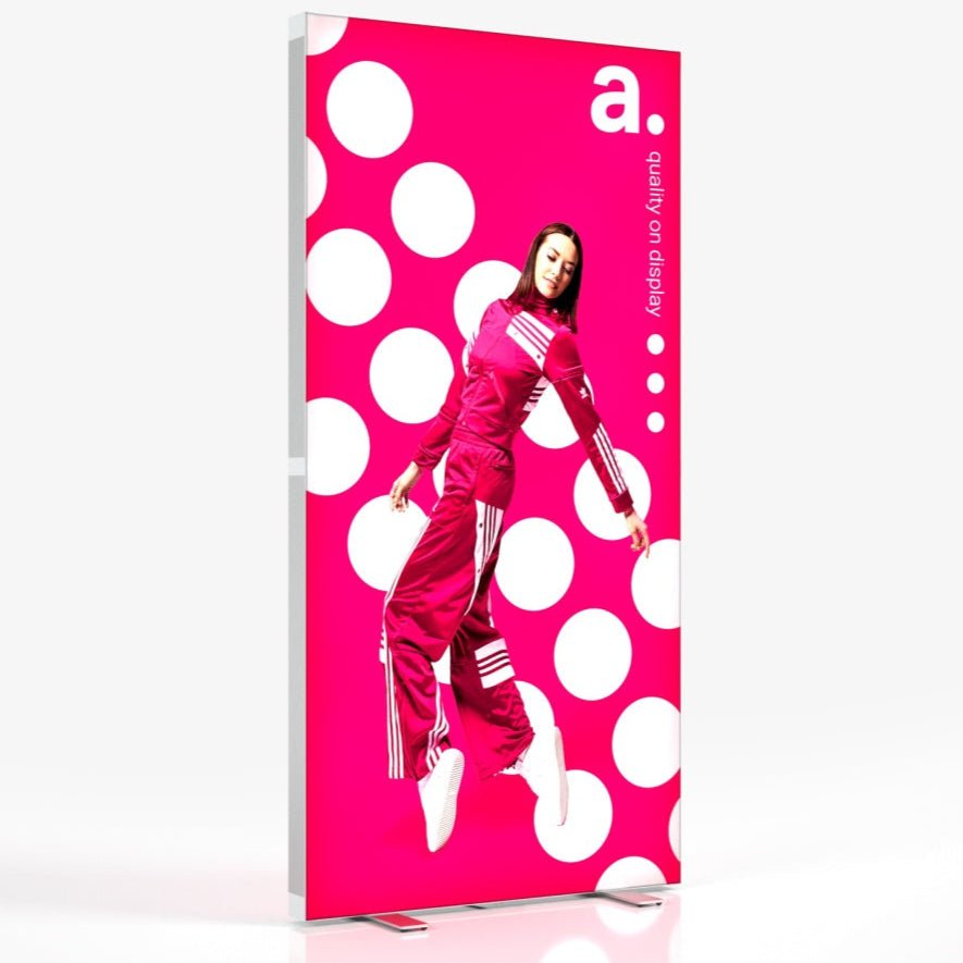 Pop - up LED lysvegg 100x200cm - event2print