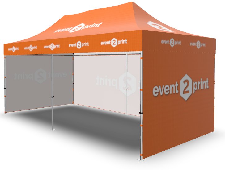 Premium Pop-up telt 3x6m - event2print