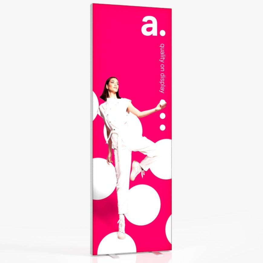 Quickframe 2.0 LED inkl. transportbag m/hjul - event2print