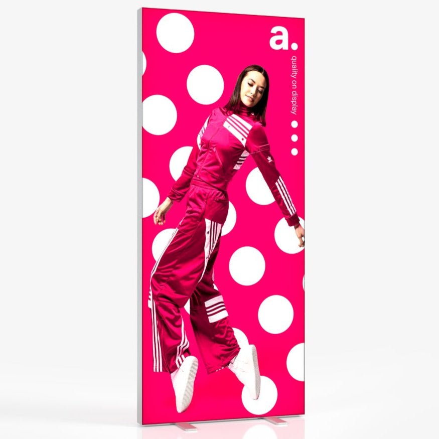 Quickframe 2.0 LED inkl. transportbag m/hjul - event2print