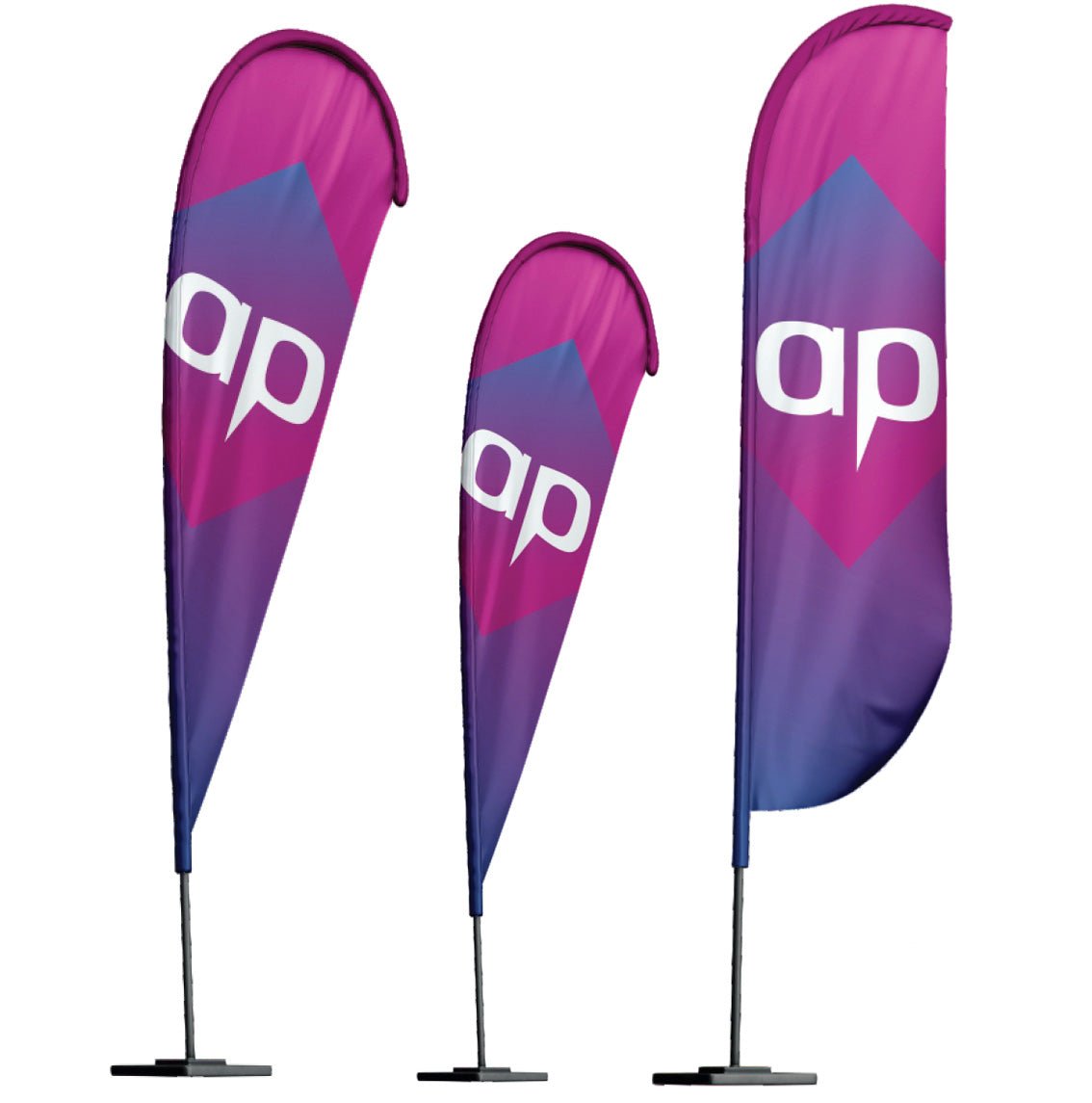 Beach flagg Premium - event2print