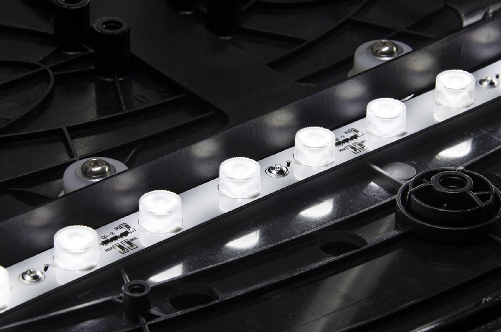 Big quick LED messedisk - event2print