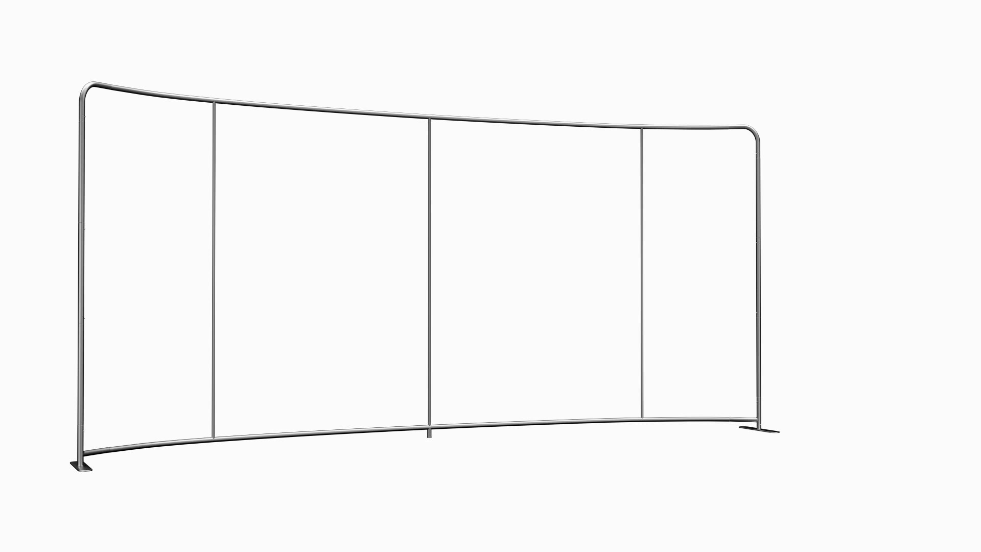 Buet lett messevegg 240-600cm - event2print