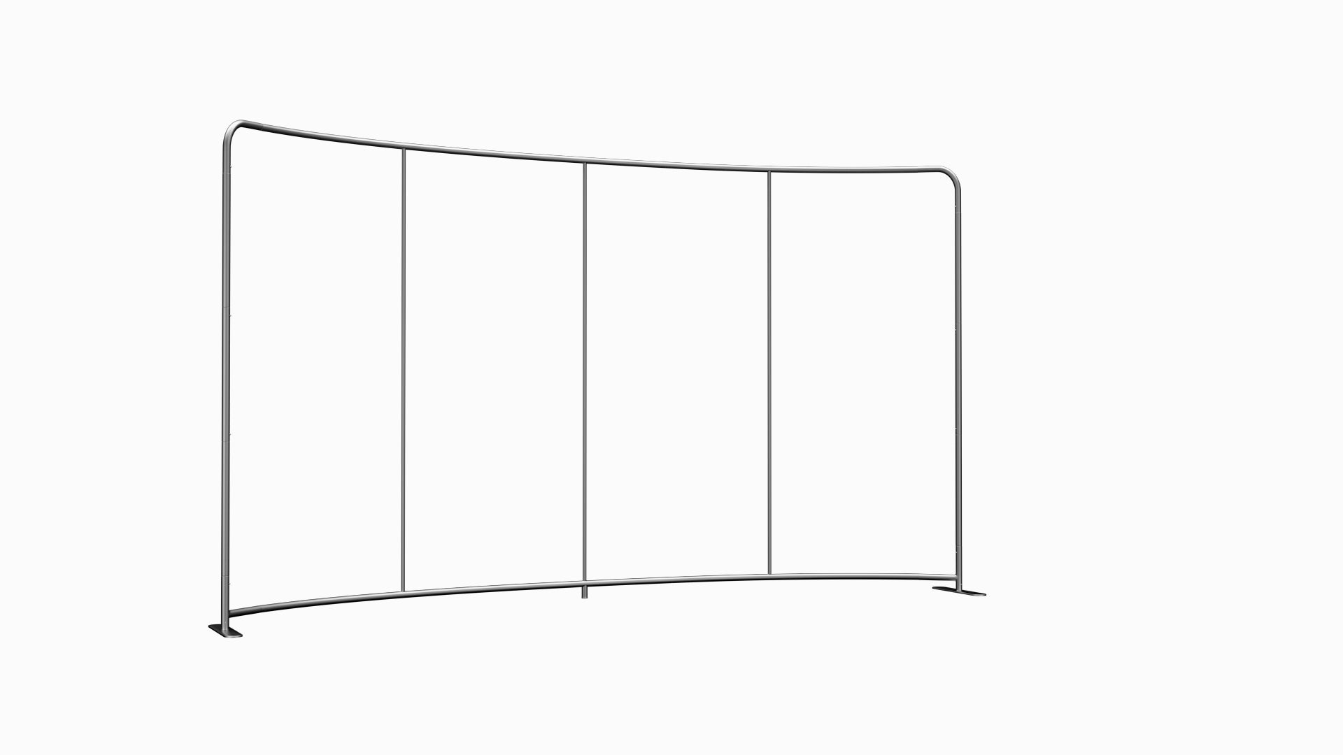 Buet lett messevegg 240-600cm - event2print