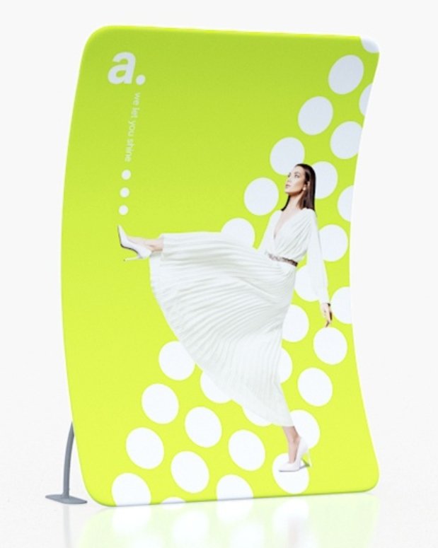 Classic messevegg 160-340cm - event2print