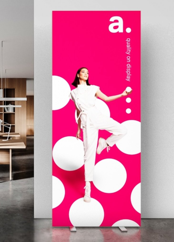 ensidig Smart Frame LED - event2print