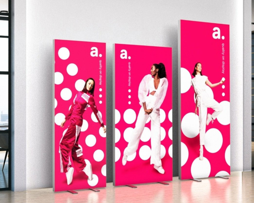 ensidig Smart Frame LED - event2print