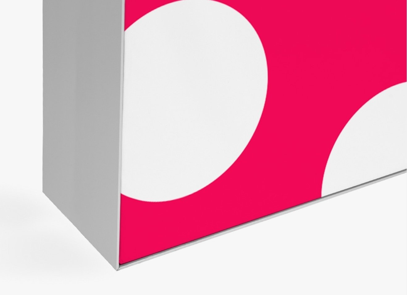 Frittstående 2-sidig lysvegg (LED) - event2print