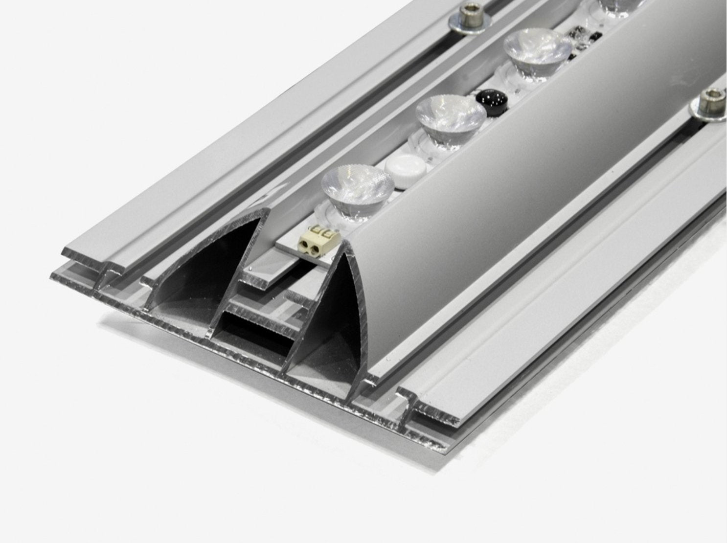 Frittstående 2-sidig lysvegg (LED) - event2print