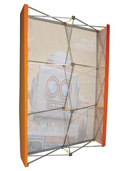 Hop-Up rett messevegg - event2print