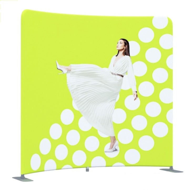 Kurvet messevegg 500cm - event2print