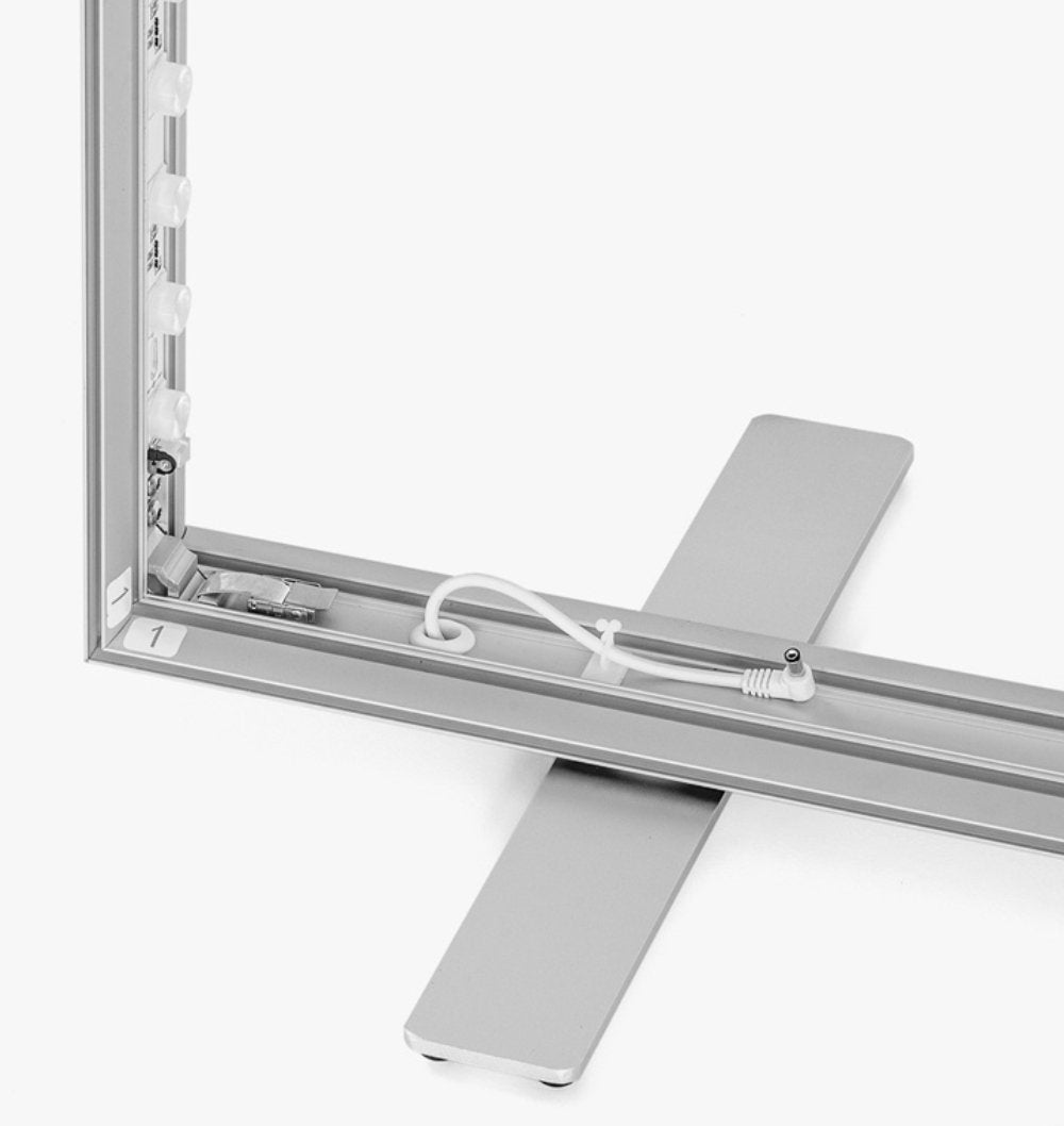 LED Quickframe 2-sidig lysvegg - event2print