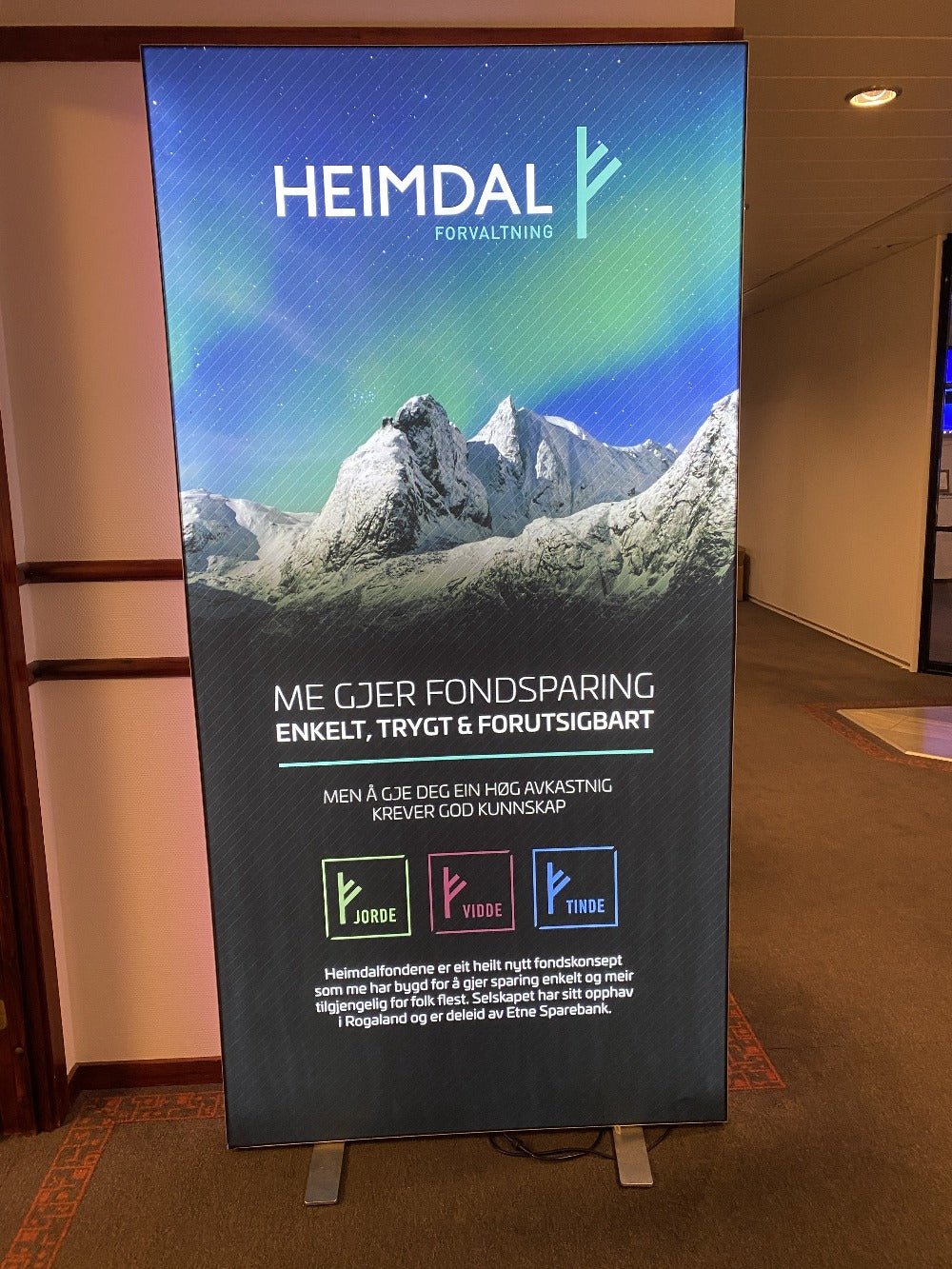 LED Quickframe 2-sidig lysvegg - event2print