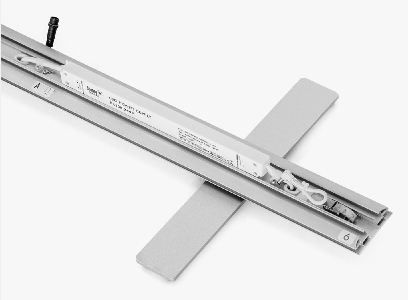 LED Quickframe 2-sidig lysvegg - event2print