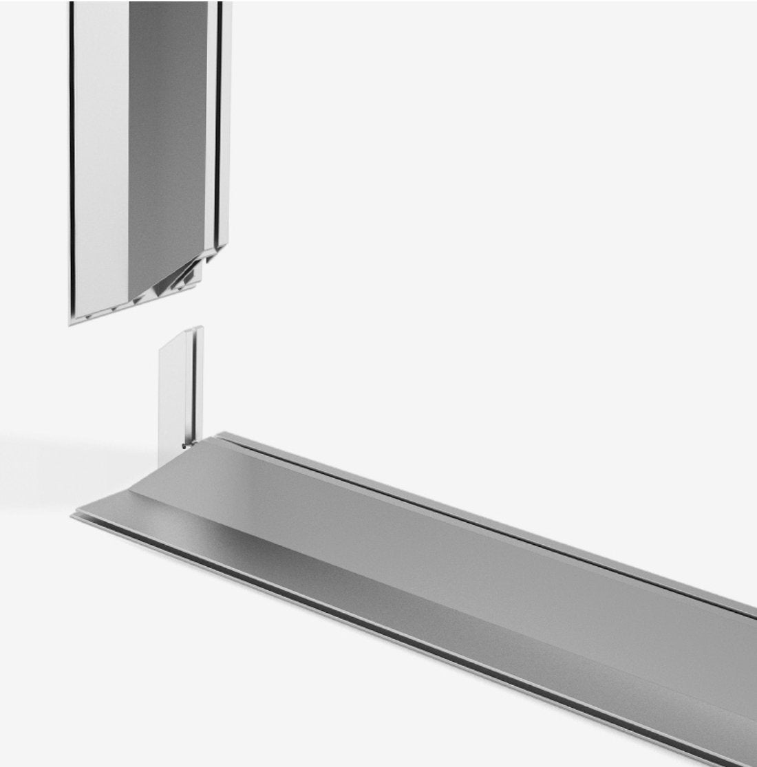 Lysvegg (LED) for veggmontering 120mm - event2print