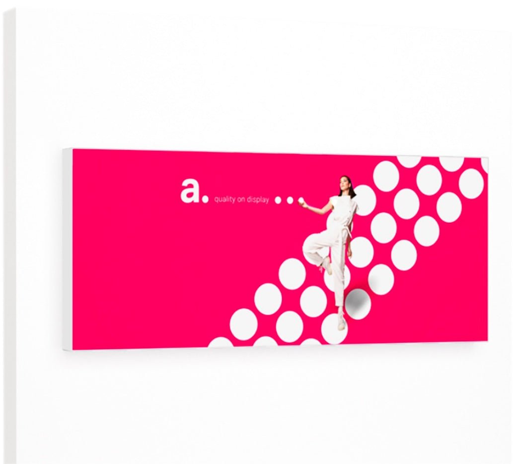 Lysvegg (LED) for veggmontering 120mm - event2print