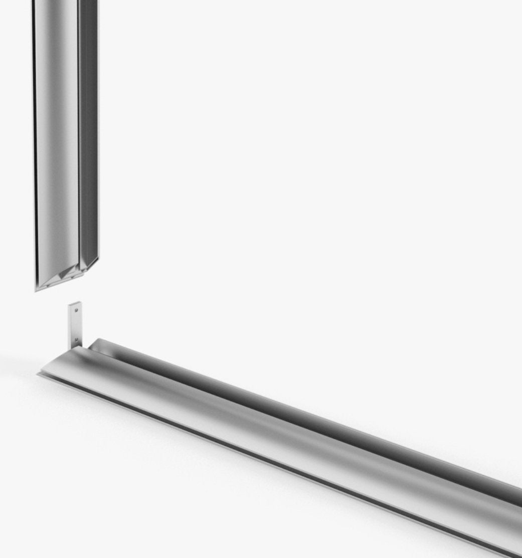 Lysvegg (LED) for veggmontering 65mm - event2print