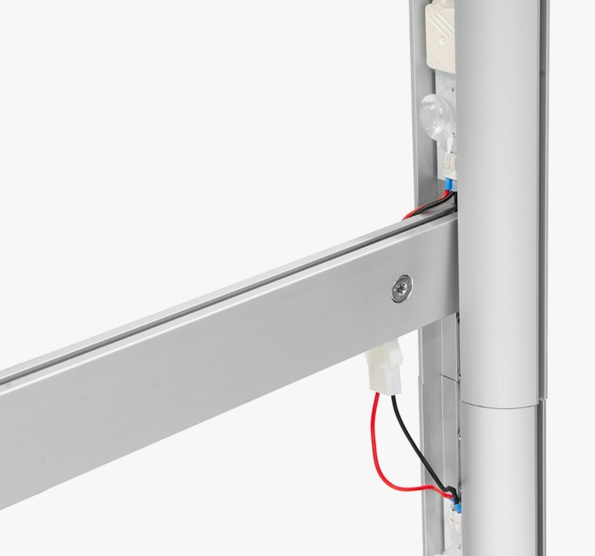 Lysvegg (LED) for veggmontering 65mm - event2print