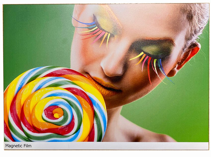 Magnetisk film - med laminat - event2print