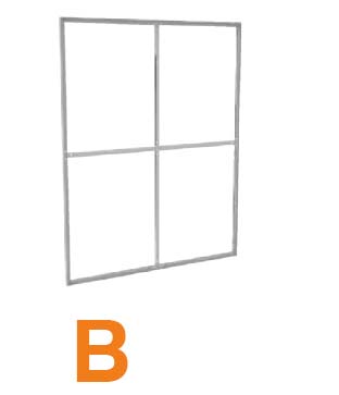 Modular vegg Module B - event2print