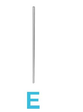 Modular vegg Module E - Hjørne - event2print