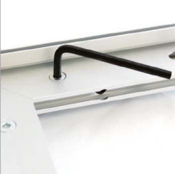 Modular vegg Module H - Rounded Arch - event2print