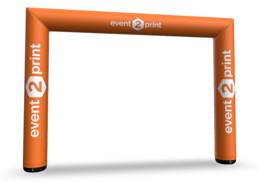 Oppblåsbar målbue 4,5m - event2print