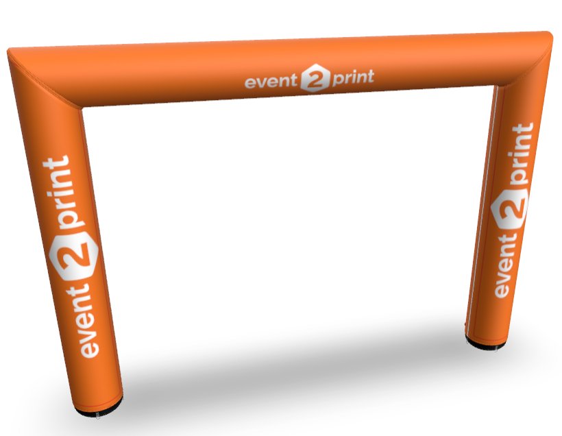 Oppblåsbar målbue 4,5m - event2print