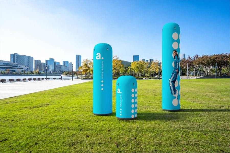 Oppblåsbare søyler - event2print