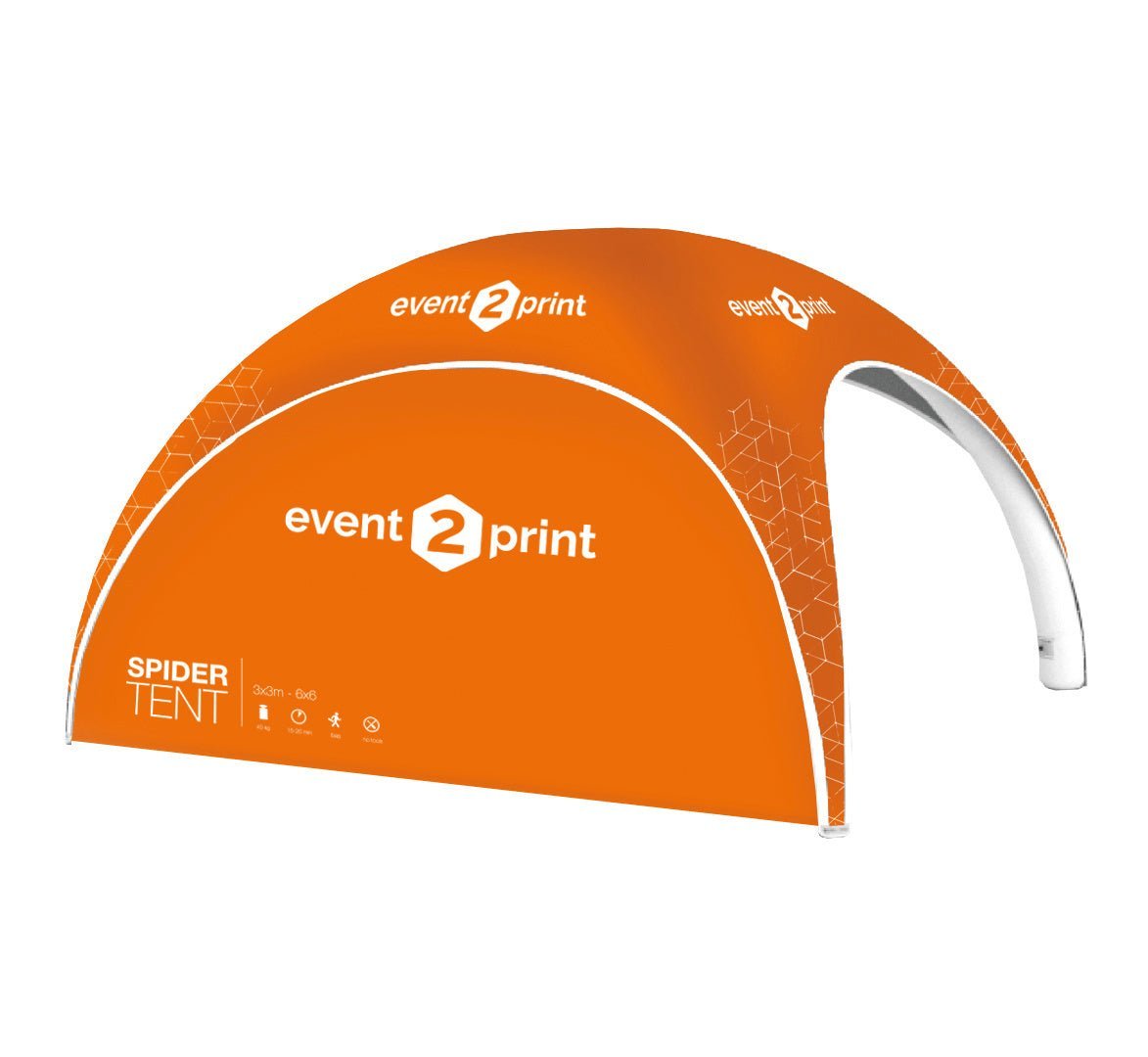 Oppblåsbart telt 5x5m - event2print