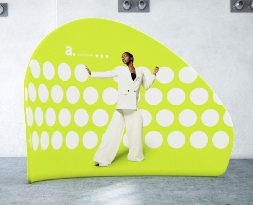 Peak messevegg 330cm - event2print