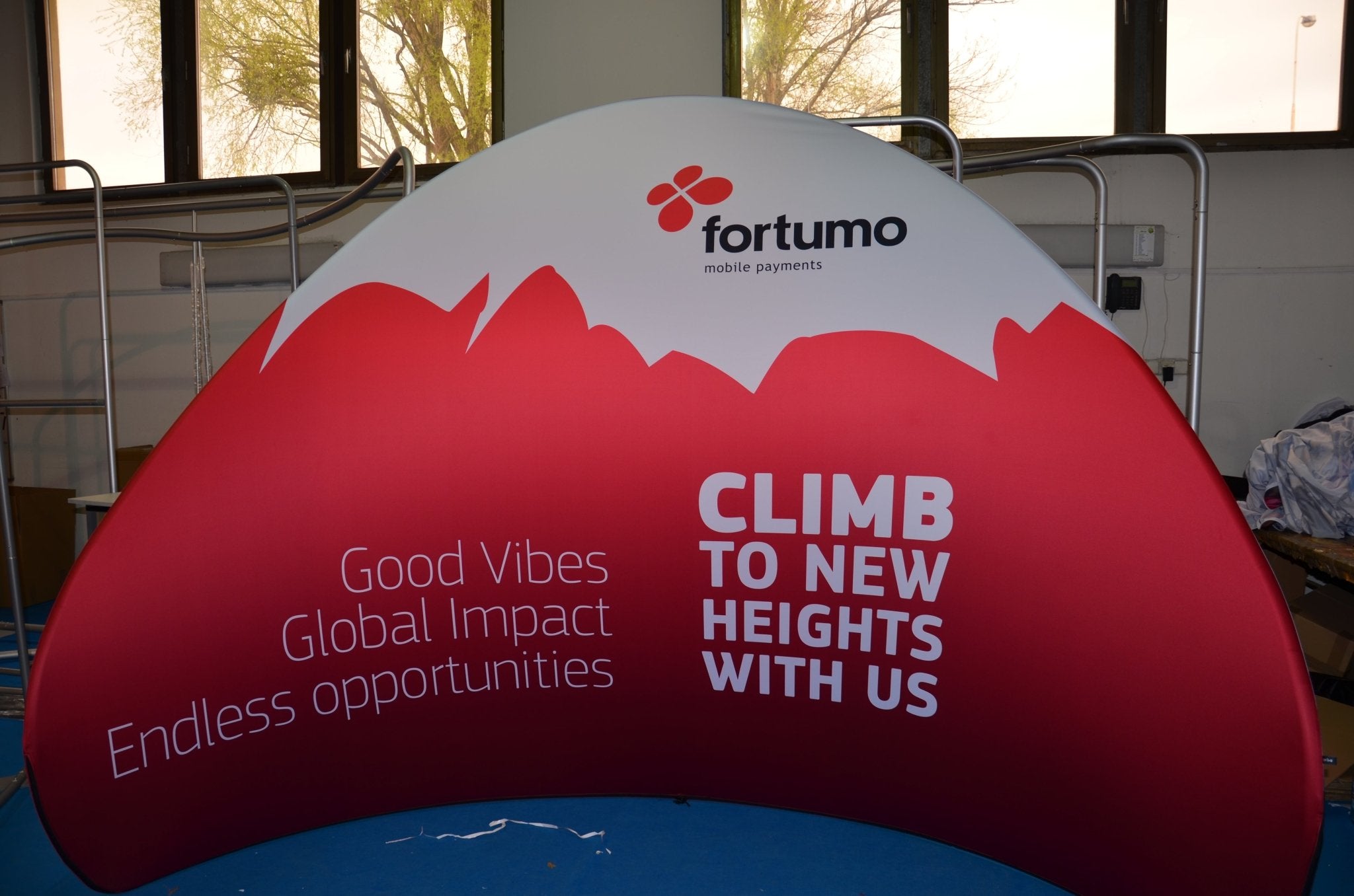 Peak messevegg 330cm - event2print