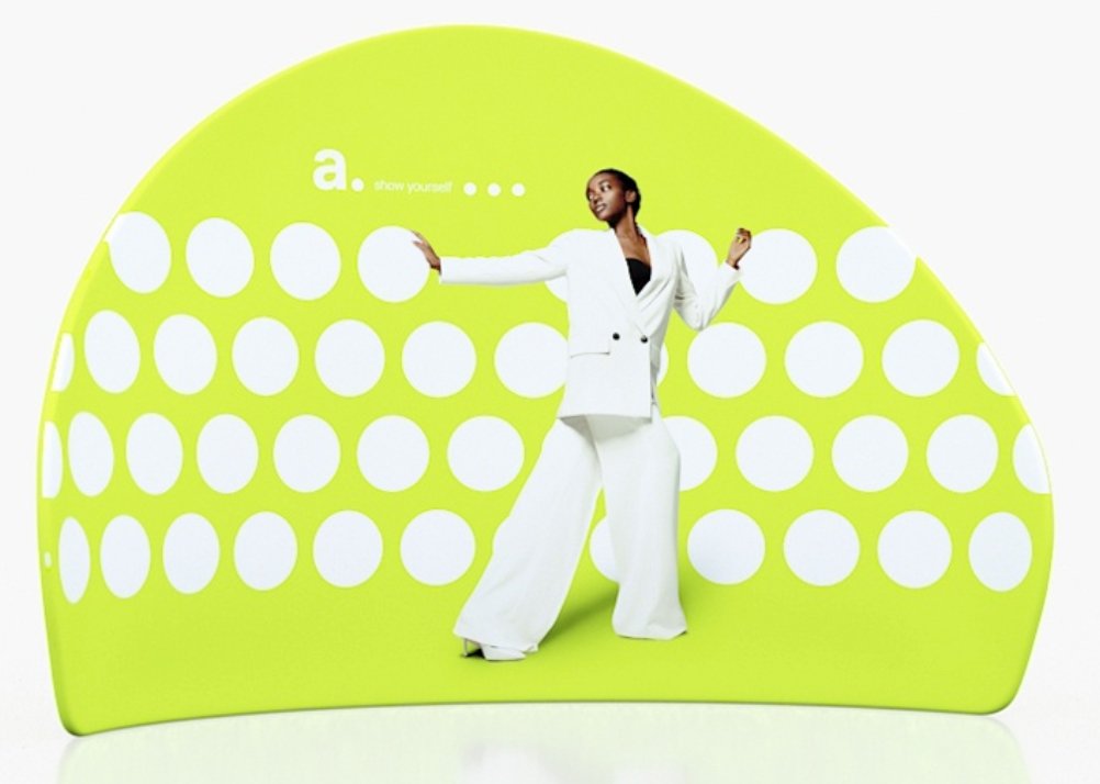 Peak messevegg 330cm - event2print