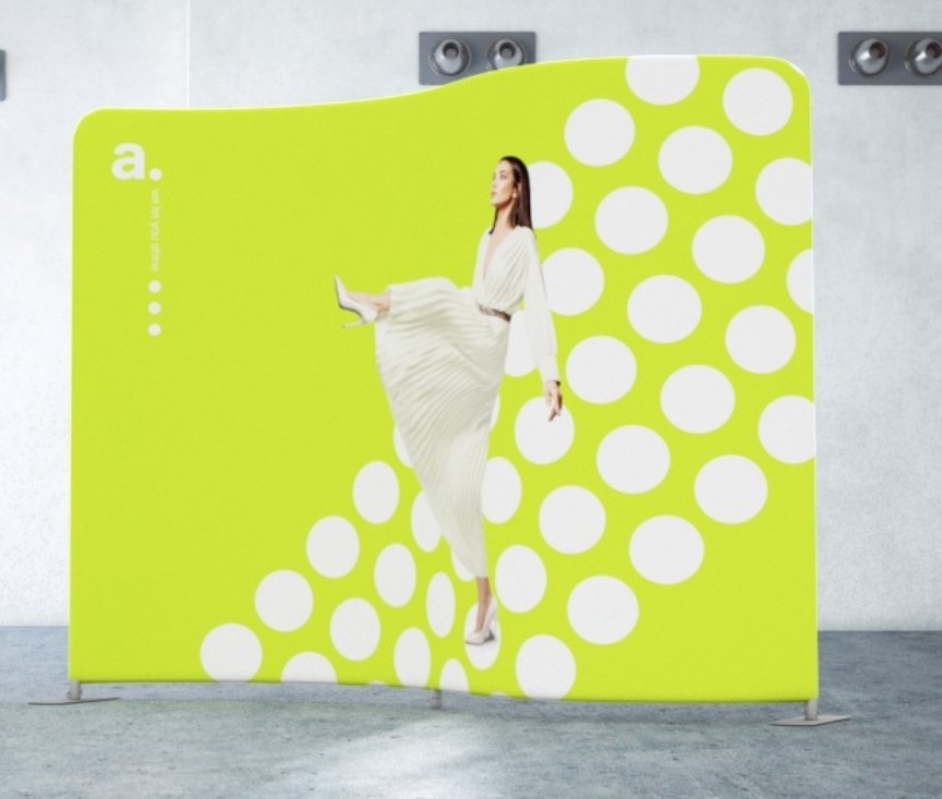 Serpentine messevegg 300-600cm - event2print