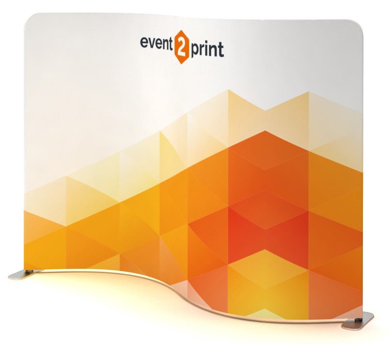 Serpentine messevegg 300-600cm - event2print