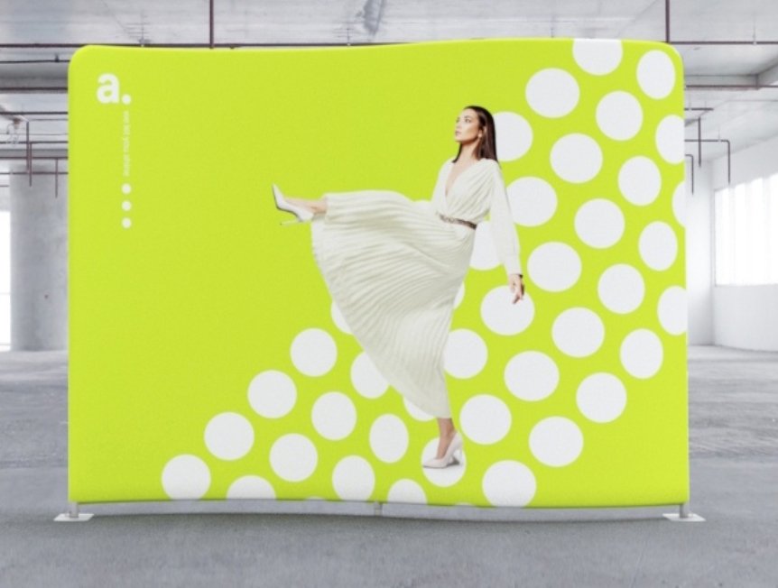 Serpentine messevegg 300-600cm - event2print