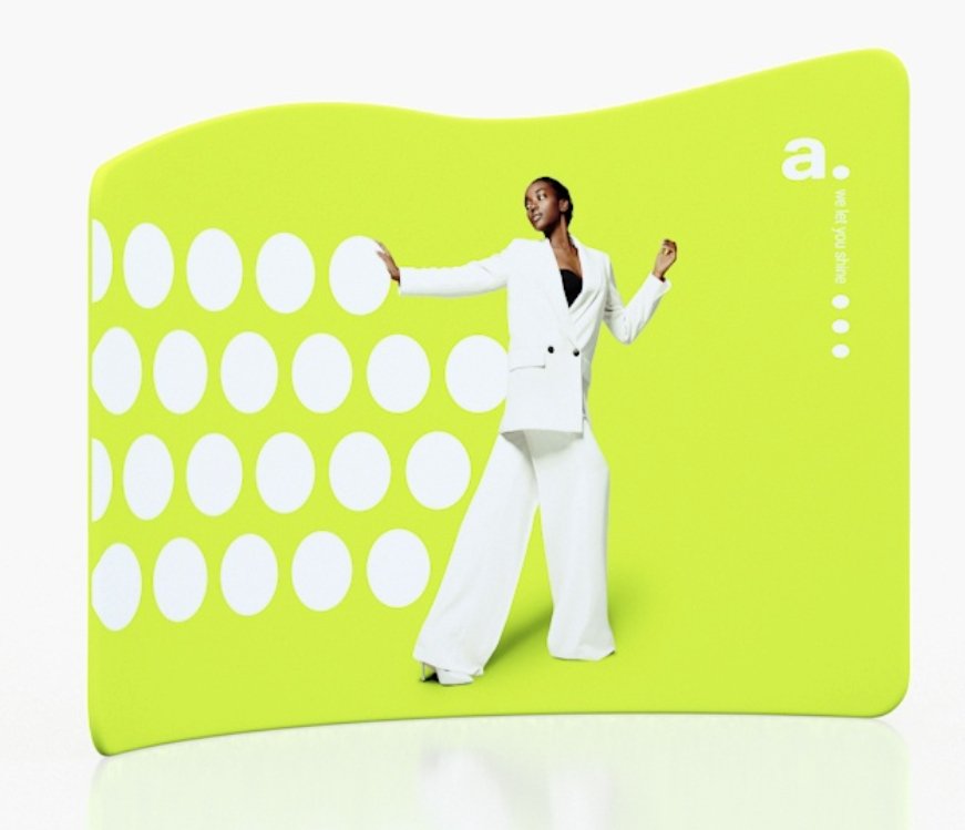 Slope messevegg 300cm - event2print